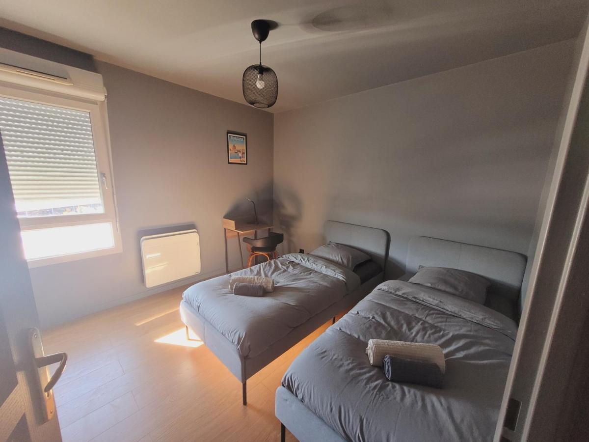Bel appartement contemporain proche des commodités Toulouse Exterior foto